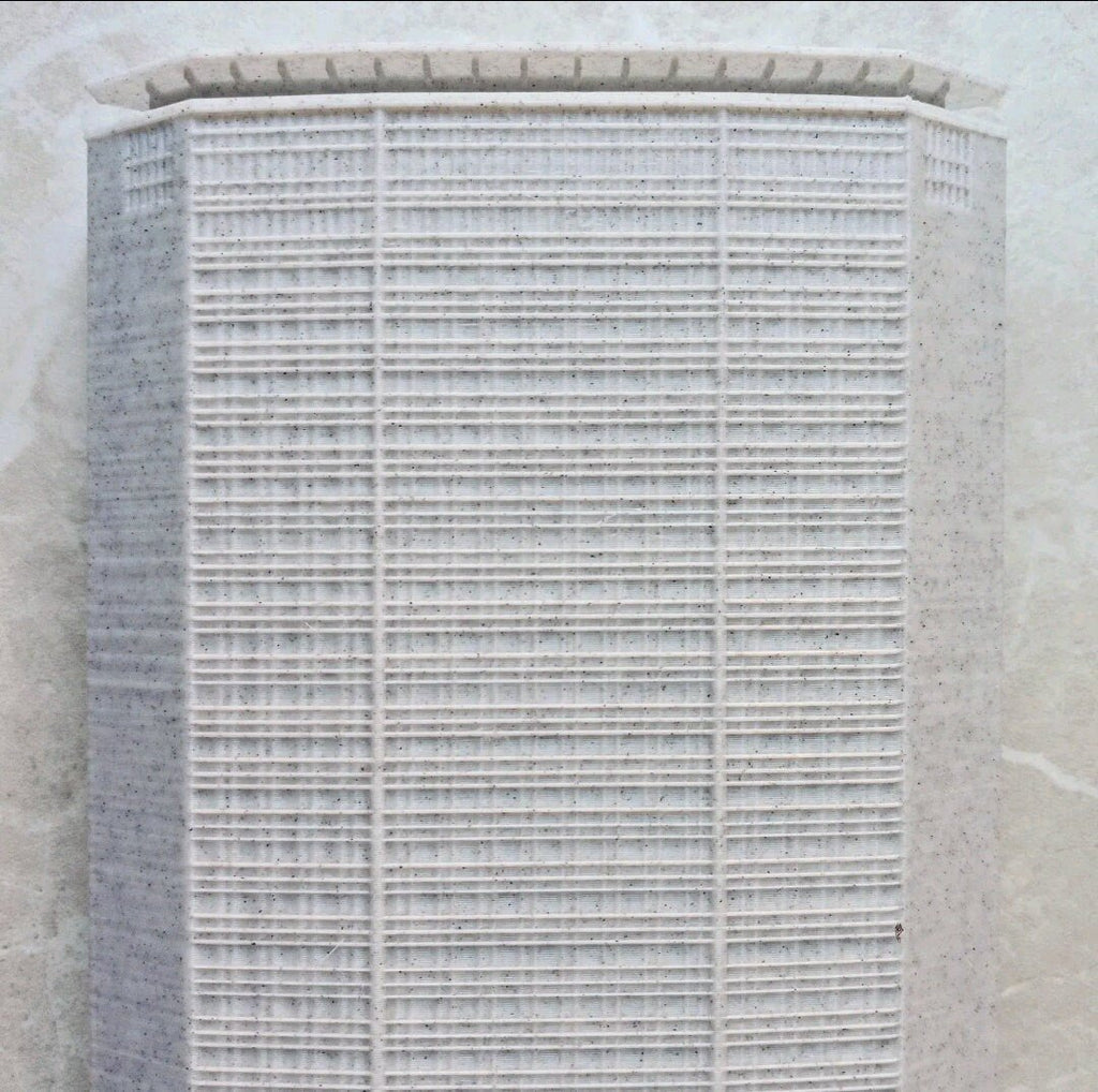 Grattacielo Pirelli — Scultura in 3D, 24 cm | Icona di Milano firmata Gio Ponti - Beton Brutale - Monumenti, sculture e soprammobili stampati in 3D