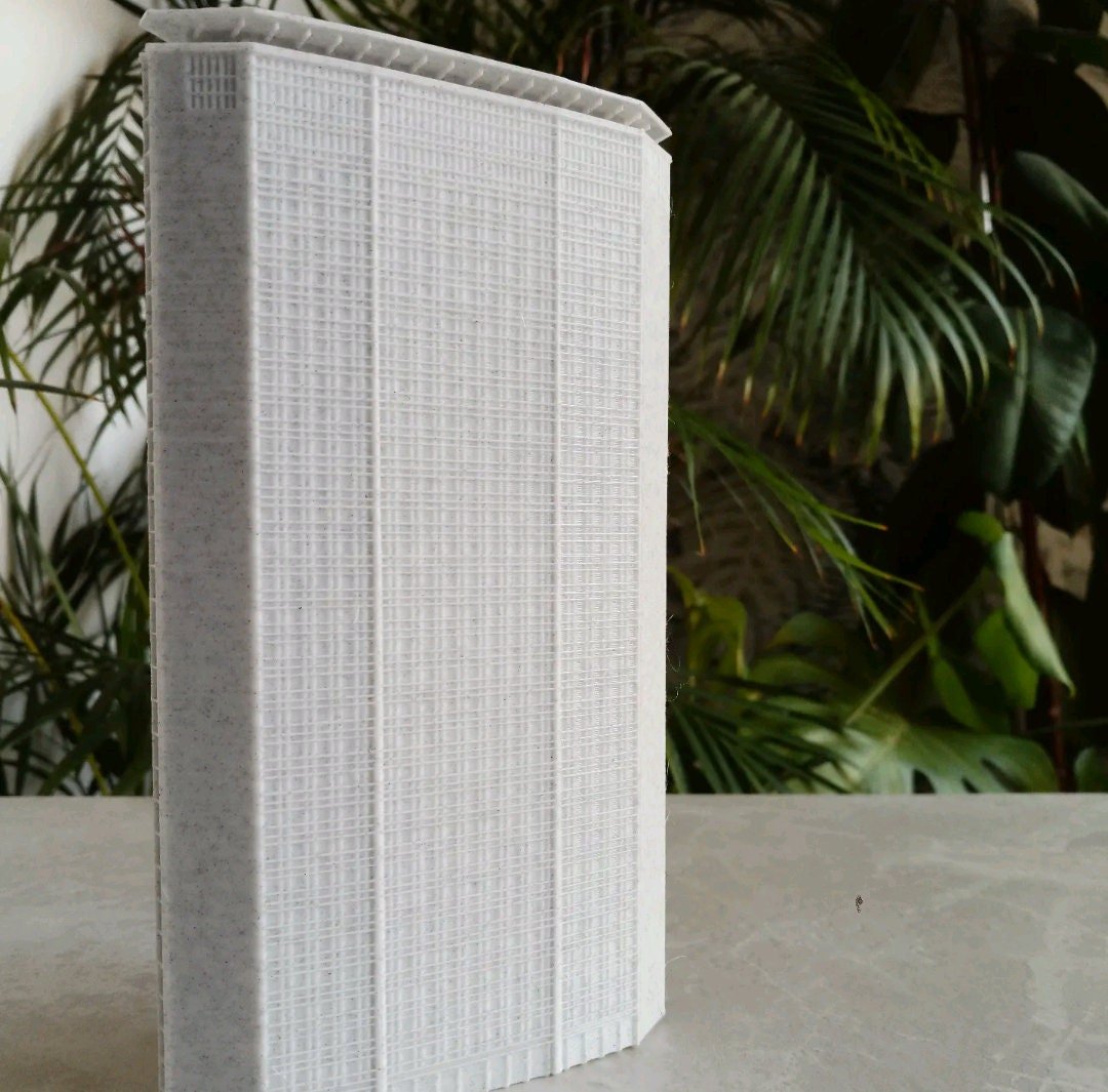 Grattacielo Pirelli — Scultura in 3D, 24 cm | Icona di Milano firmata Gio Ponti - Beton Brutale - Monumenti, sculture e soprammobili stampati in 3D