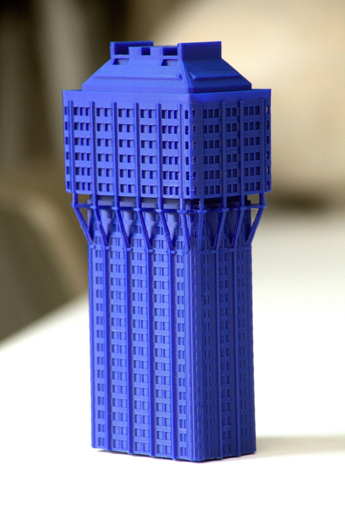 Torre Velasca — Scultura in 3D | Regalo per Architetti e Designer - Beton Brutale - Monumenti soprammobili stampati in 3D