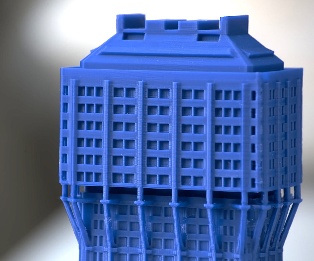 Torre Velasca — Scultura in 3D | Regalo per Architetti e Designer - Beton Brutale - Monumenti soprammobili stampati in 3D