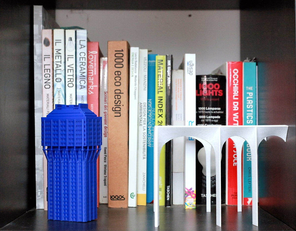 Torre Velasca — Scultura in 3D | Regalo per Architetti e Designer - Beton Brutale - Monumenti soprammobili stampati in 3D